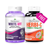 Buy 1 White-Vit - Get 1 Herbi C Free - Herbiotics.com.pk
