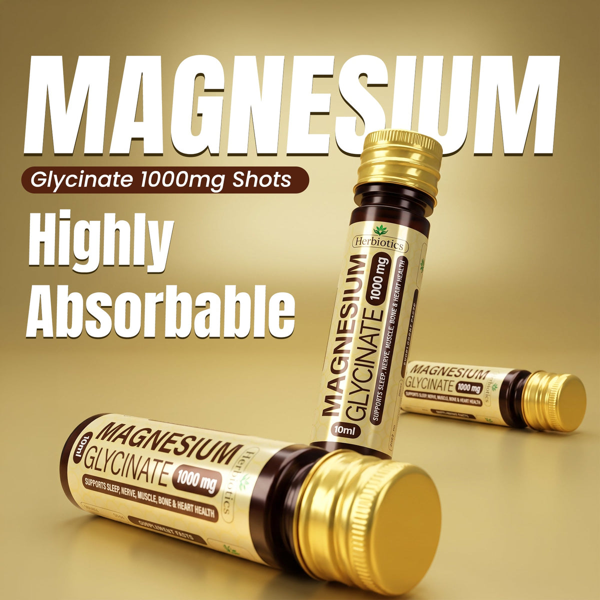 Magnesium Glycinate 1000mg Shots
