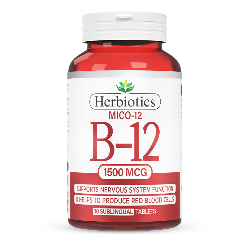 Mico-12 (Vitamin B12 1500mcg) – High Strength Sublingual B12