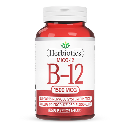 Mico-12 (Vitamin B12 1500mcg) – High Strength Sublingual B12